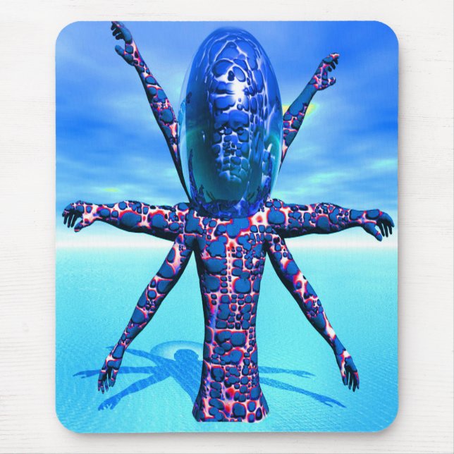 Utomjordisk Skulptur Musmatta (Framsidan)