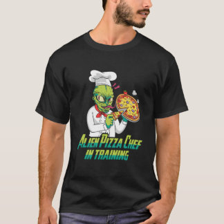 Utomjordisk Tallerken Ufo Paranormal Alien Pizza T Shirt