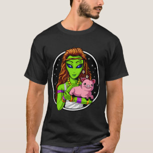 Utomjordisk Vegan T Shirt