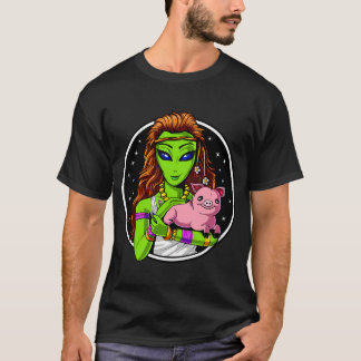 Utomjordisk Vegan T Shirt