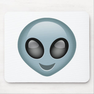 Utomjordiska främmande Emoji Musmatta