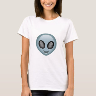 Utomjordiska främmande Emoji Tee Shirt