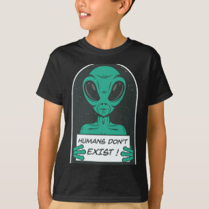 Utomjordiska människor existerar inte t shirt