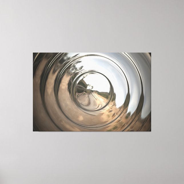 Utomjordiska metaller 8-X1 lindad canvas (Framsida)
