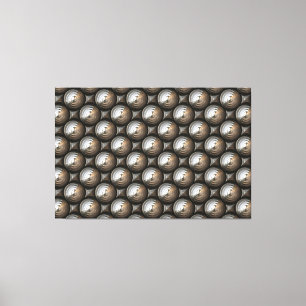 Utomjordiska Metaller 8-X Lindad Canvas