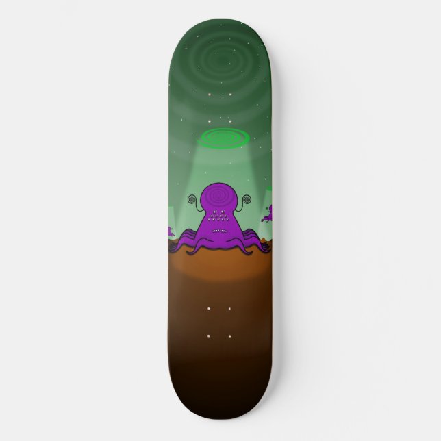 UTOMJORDISKA! Skateboard (Framsida)