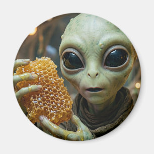 Utomjordiskt Alien-Varelse med Bikaka Magnet