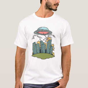 Utomjordiskt Angrepp T Shirt