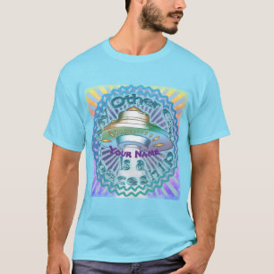 Utomjordiskt Annat Bil Rymdskepp T Shirt