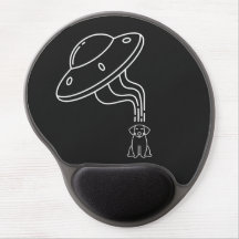 Utomjordiskt UFO bortför en hundvalp