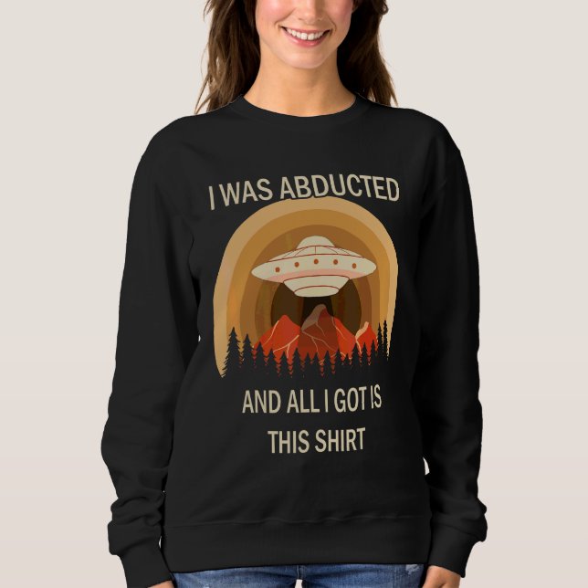 Utomjordiskt Utsugning Utomjordisk Science Fiction T Shirt (Framsida)