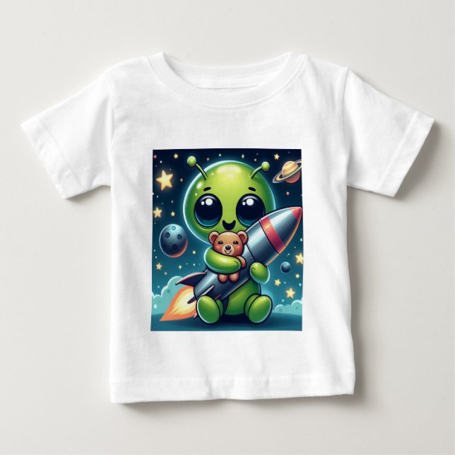 UTOMLING MED EN RAKET T SHIRT (Framsida)