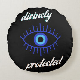 Utomordentligt skyddad rund kudde