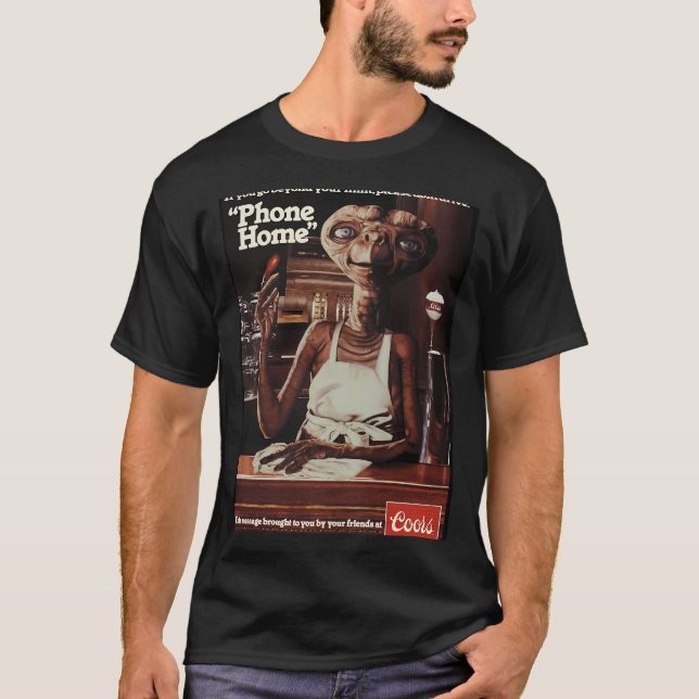 Utomstadsbor dricker ansvarsfullt t shirt (Framsida)