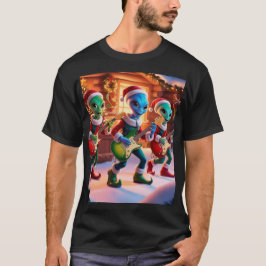 Utomstadsingar rockar för jul t shirt