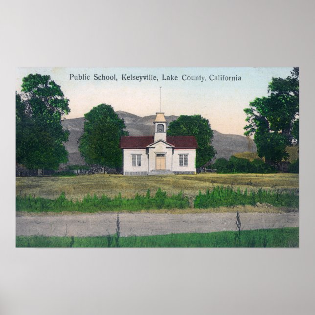 Utomstående visning av den offentliga skolan poster (Framsidan)