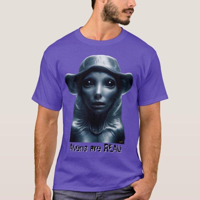 Utomstirdiska varelser är VERKLIGA! T Shirt (Framsida)