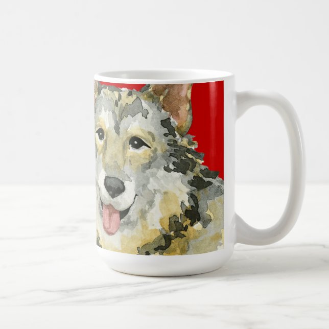Utonagan Färg Block Kaffemugg (Höger)