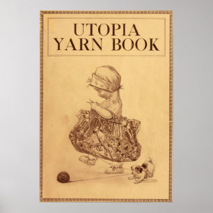 Utopia garnbok poster