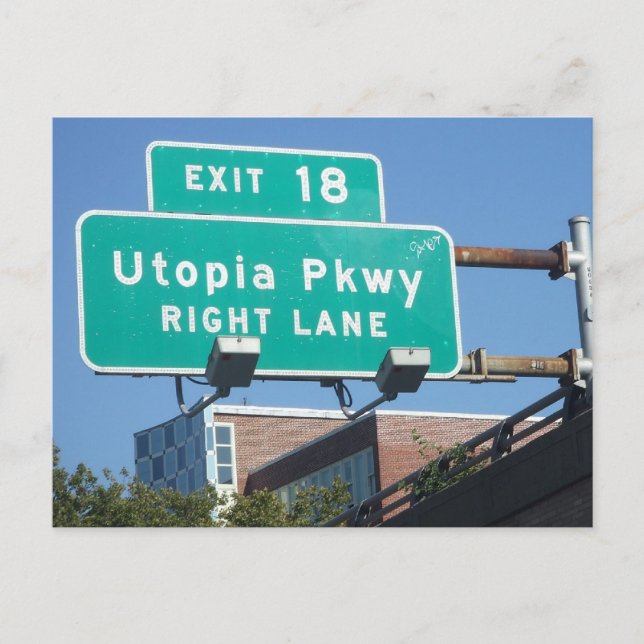 Utopia Pkwy Vykort (Framsida)