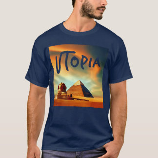 Utopia Raprap Hiphopmusik familj vintage T Shirt