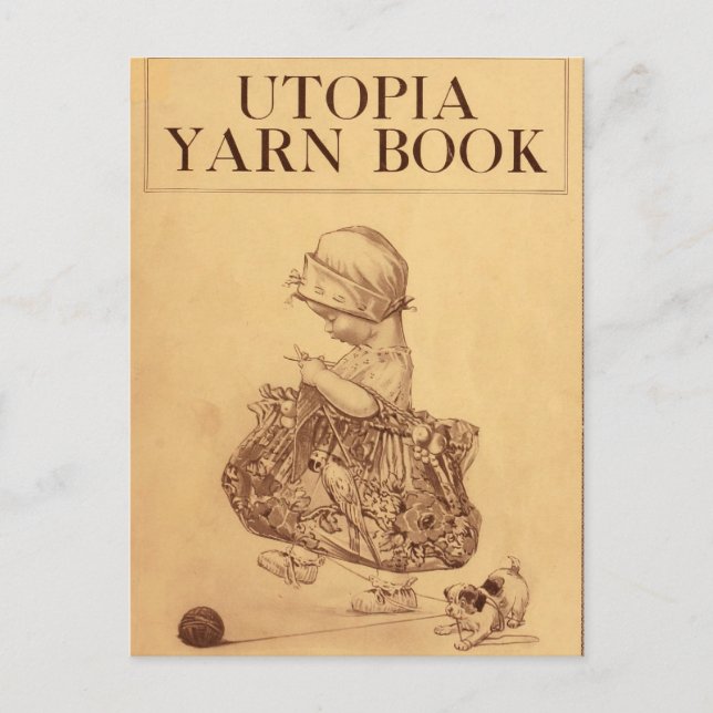 Utopia Yarn Bok Vykort (Framsida)
