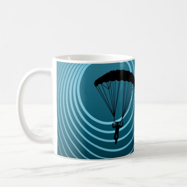 utopierskydiver kaffemugg (Vänster)
