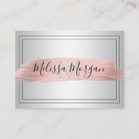 Utöva rosa guld omkullkastar silvermonogramen