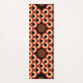 Utövande av orangens svartvitt och Gult Abstrakt