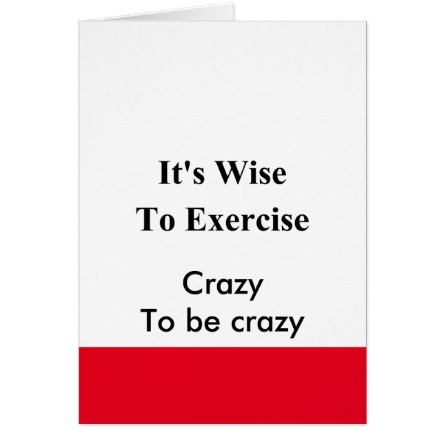 Utövande Hälsningskort (Framsidan)