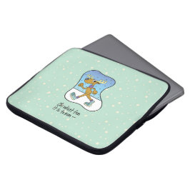 Utövande Reindeer-jul Laptop Fodral