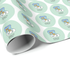 Utövande Reindeer-jul Presentpapper