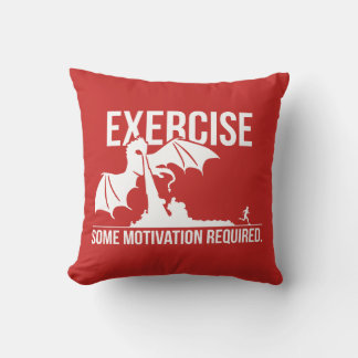 Utövande, viss motivation krävs, Dragon - Lustigt Kudde