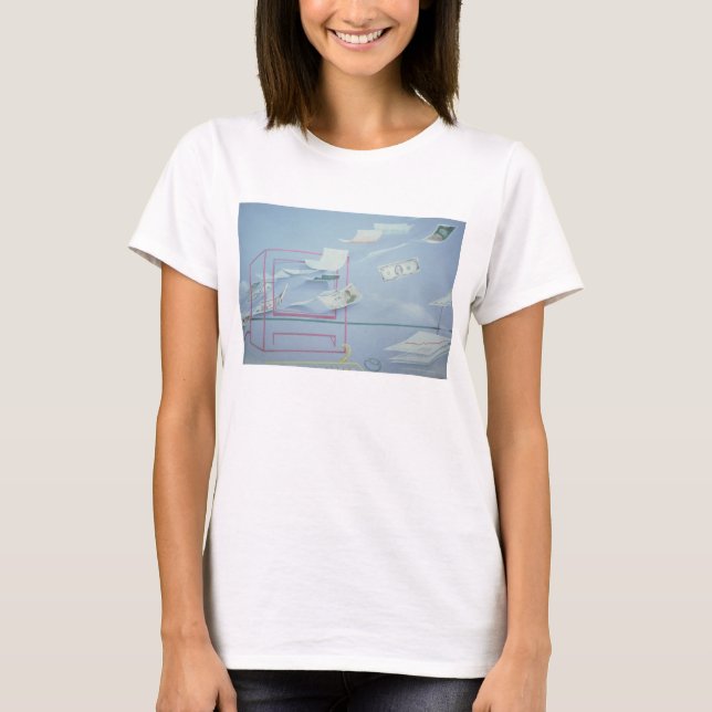 Utövas pengar mig t shirt (Framsida)