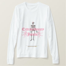 Utöver det vanliga fogar ihop det rosa skelett