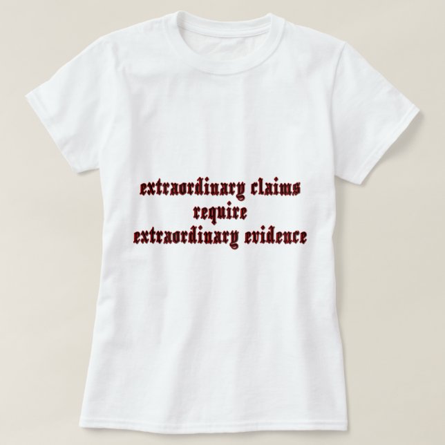 Utöver det vanliga fordrar t shirt (Design framsida)