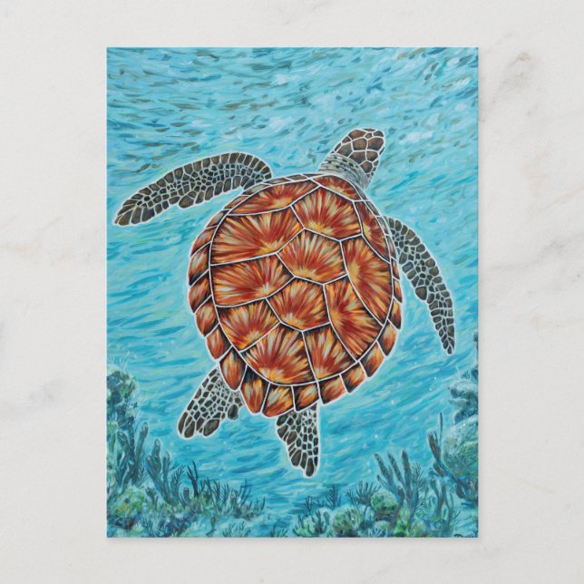 Utöver revet vykort (Framsida)