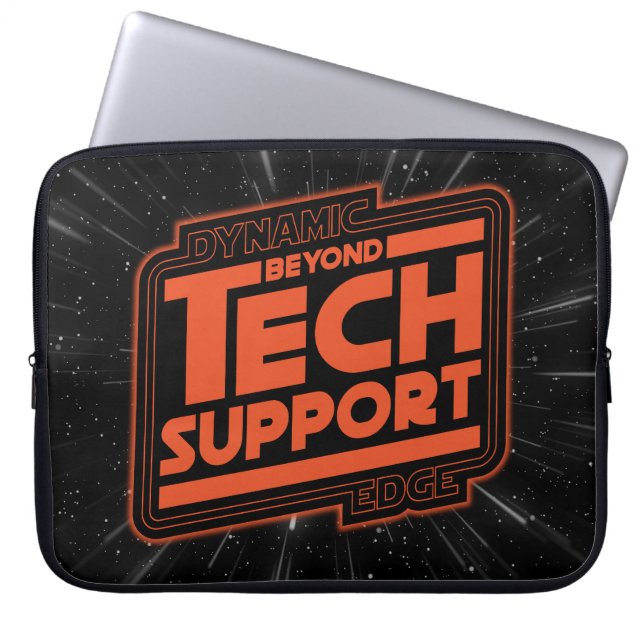 Utöver teknisk support laptop fodral (Framsidan)