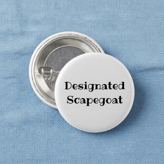 Utpekad Syndabock Rollig Kontorsknapp Knapp (Skapare uppladdad)