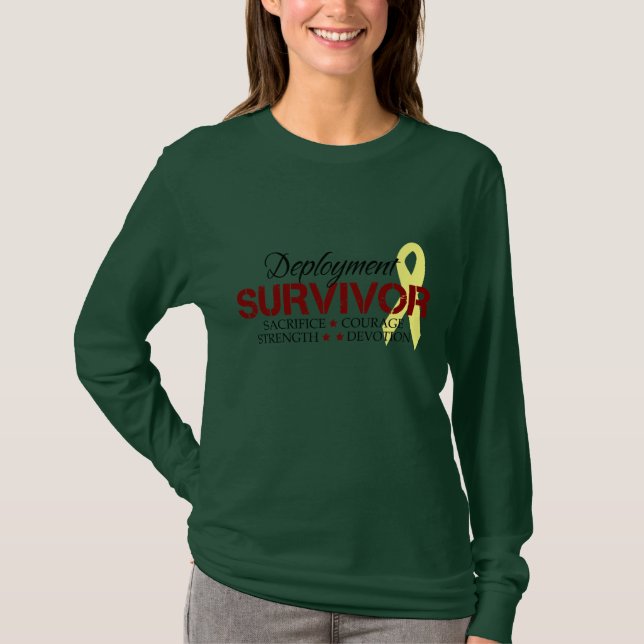 Utplaceringöverlevande T Shirt (Framsida)