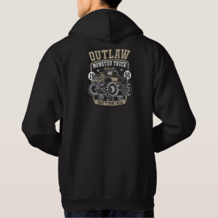 Utplåna Monster Lastbil Det är så jag rullar Manar Hoodie