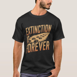 Utplåning är naturskyddsområdet för vilda djur t shirt