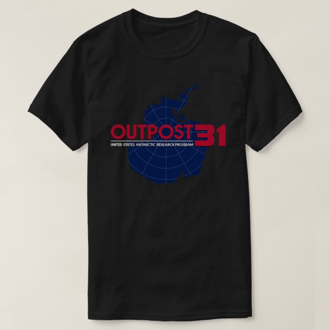Utpost 31 1 t shirt (Design framsida)