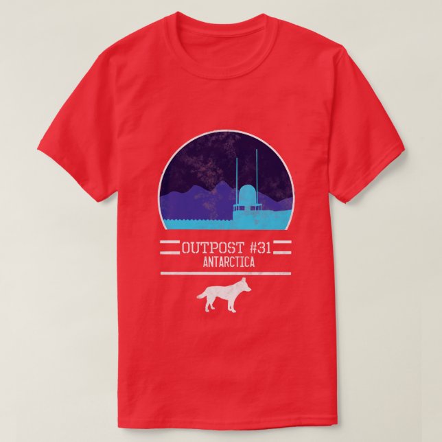 Utpost 31-skjorta t shirt (Design framsida)