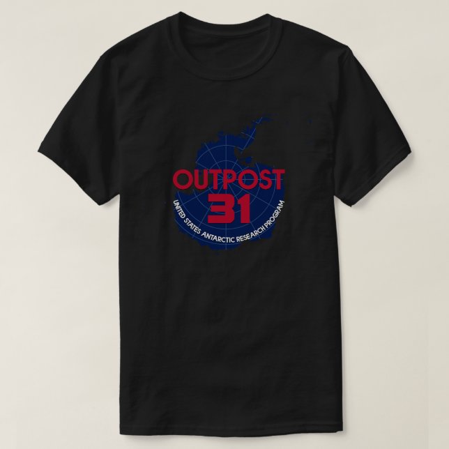 Utpost 31 t shirt (Design framsida)