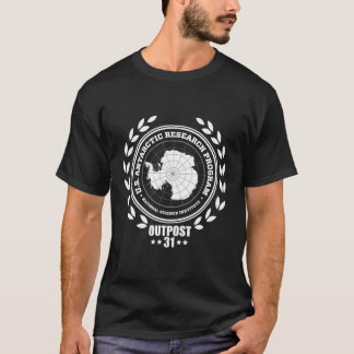 Utpost 31 US Antarctica Research Horror T Shirt