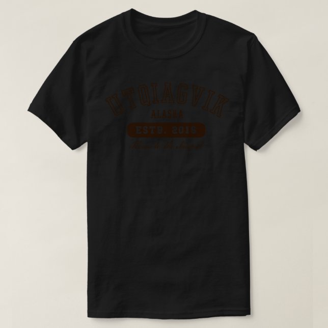 Utqiagvik T Shirt (Design framsida)