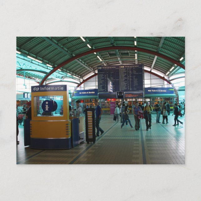 Utrecht Central Station Vykort (Framsida)
