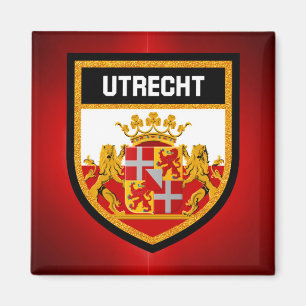 Utrecht Flagga Magnet