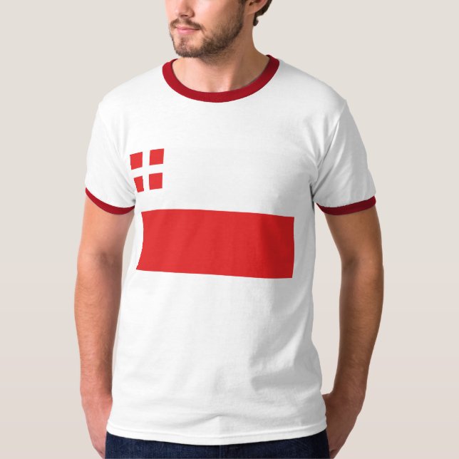 Utrecht flaggaT-tröja T-shirt (Framsida)